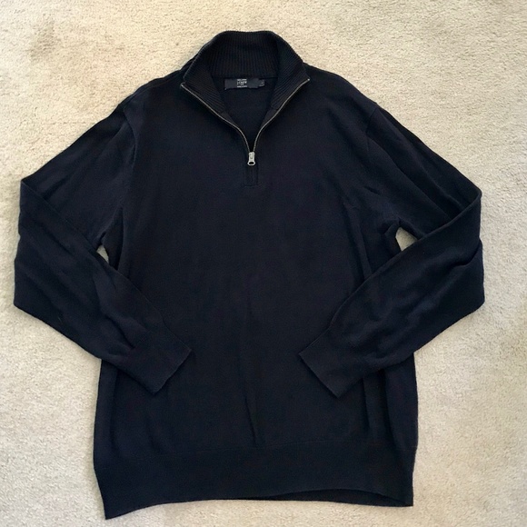 J. Crew Other - J Crew 100% Cotton 1/4 Zip Sweater